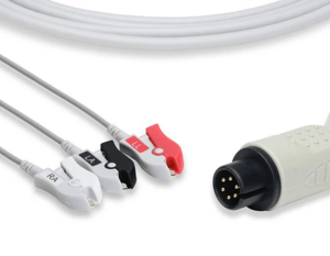 CABLE ECG CONEXION DIRECTA TIPO PINZA 3DEV