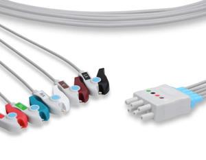 CABLE ECG CONDUCTOR TIPO PINZA 5DEV