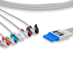 CABLE CONDUCTOR ECG DE PINZA 5 DEV